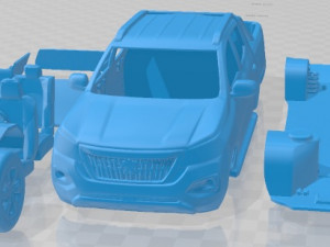 Peugeot Landtrek 2021 Printable Car 3Dプリントモデル