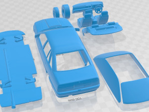 Holden VN SS Compss Printable Car Model do druku 3D