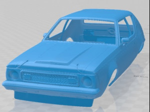 AMC Gremlin 1973 Printable Body Car 3Dプリントモデル