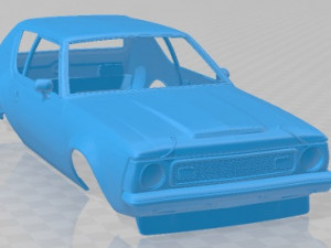AMC Gremlin 1973 Printable Body Car Modelo de Impressão 3D