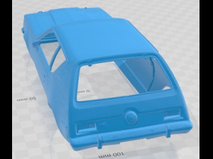 AMC Gremlin 1973 Printable Body Car Modelo de Impressão 3D