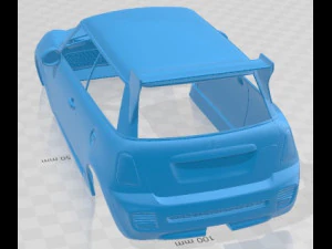 Cooper Cup UK Printable Body Car 3D Print Model
