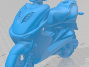 Yamaha Aerox R Scooter Printable Motorbike 3D Print Model