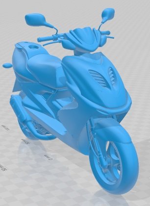 Datei STL Halter Bremsleitung Yamaha Aerox MBK Minarelli 🛴・Modell für  3D-Druck zum herunterladen・Cults