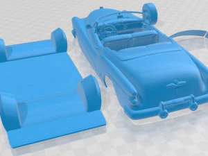 Buick Skylark Convertible 1953 Printable Car 3D Print Model