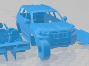 Toyota Land Cruiser 2021 Printable Car 3D Print Model