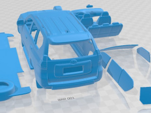 Toyota Land Cruiser 2021 Printable Car Modelo de impresión 3D