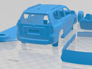 Toyota Land Cruiser 2021 Printable Car Modelo de impresión 3D