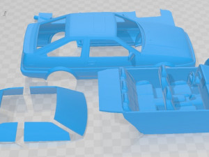 Toyota AE86 Levin 1983 Printable Car Modello di stampa 3D