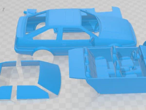 Toyota AE86 Levin 1983 Printable Car 3D Print Model
