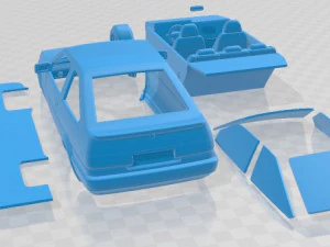 Toyota AE86 Levin 1983 Printable Car 3D Print Model