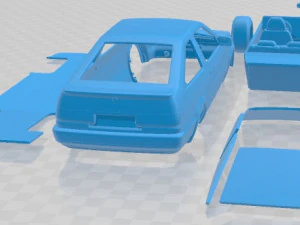 Toyota AE86 Levin 1983 Printable Car 3D Print Model