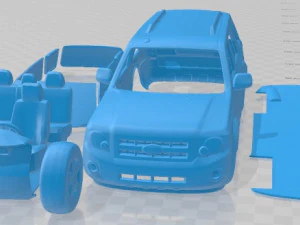 エスケープ 2015 印刷可能な車 3Dプリントモデル