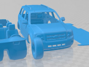 Escape 2015 Printable Car Modelo de Impressão 3D