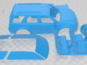 Escape 2015 Printable Car Modelo de Impressão 3D