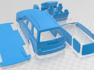 Escape 2015 Printable Car Modelo de Impressão 3D
