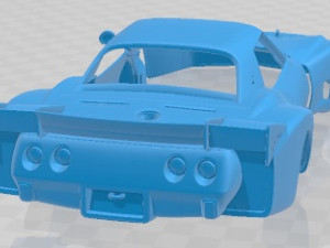 Chevrolet Corvette 76 Greenwood Printable Body Car 3D Принт Модель