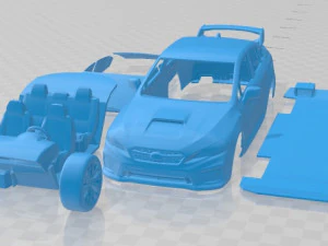 Subaru WRX STI s209 2019 Auto stampabile Modello di stampa 3D
