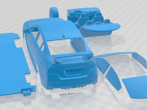 Subaru WRX STI s209 2019 Printable Car 3D Print Model