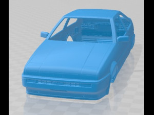 Toyota AE86 Levin 1983 Printable Body Car 3D प्रिंट मॉडल