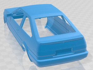 Toyota AE86 Levin 1983 Printable Body Car 3D प्रिंट मॉडल