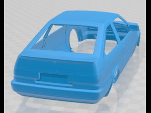 Toyota AE86 Levin 1983 Printable Body Car 3D प्रिंट मॉडल