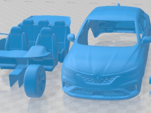 Renault Arkana RS Line 2022 Printable Car 3D Print Model