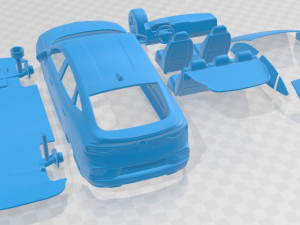 Renault Arkana RS Line 2022 Printable Car 3D Baskı Modeli