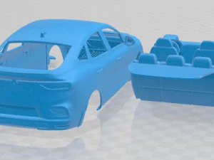 Renault Arkana RS Line 2022 Printable Car 3D Print Model