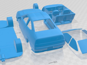 Zagato Gavia 1993 Printable Car 3D 打印模型