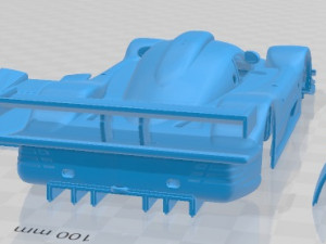 Mercedes Benz CLR 1999 Printable Car 3D Print Model