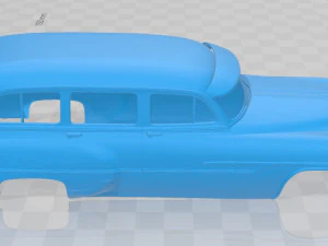 Pontiac Chieftain Deluxe Station Wagon 1953 Printable Body Car 3D Print Model