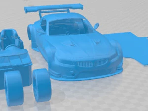Z4 GT3 Printable Car 3D Print Model
