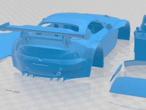 Z4 GT3 Printable Car 3D Принт Модель