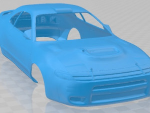 Toyota Celica ST185 4WD Turbo 1992 Printable Body Car 3D Baskı Modeli