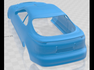 Toyota Celica ST185 4WD Turbo 1992 Printable Body Car 3D Baskı Modeli
