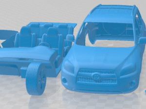 Toyota RAV4 2010 Limited Printable Car 3D Print Model