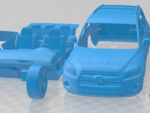 Toyota RAV4 2010 Limited Printable Car 3D Print Model