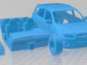 Toyota RAV4 2010 Limited Printable Car Modelo de impresión 3D