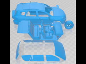 Toyota RAV4 2010 Limited Printable Car Modelo de impresión 3D