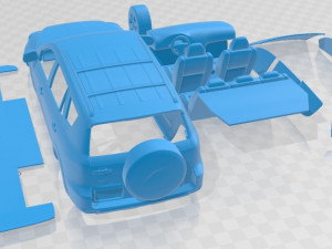 Toyota RAV4 2010 Limited Printable Car Modelo de impresión 3D