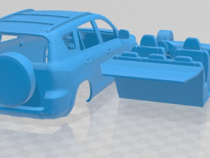 Toyota RAV4 2010 Limited Printable Car Modelo de impresión 3D