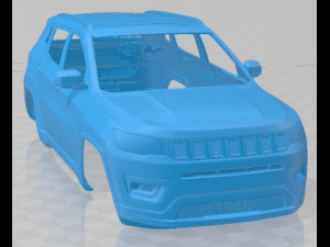 Jeep Compass Printable Body Car 3D Baskı Modeli