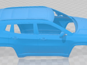 Jeep Compass Printable Body Car 3D Baskı Modeli