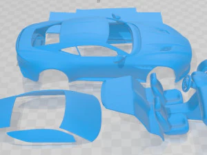 Aston Martin DBS Superleggera 2019 Printable Car 3D Print Model
