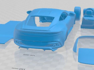 Aston Martin DBS Superleggera 2019 Printable Car 3D Print Model