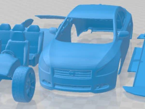 Nissan Maxima 2009 Printable Car 3D Print Model