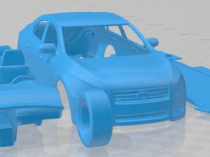 Nissan Maxima 2009 Printable Car 3Dプリントモデル