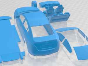 Nissan Maxima 2009 Printable Car 3Dプリントモデル