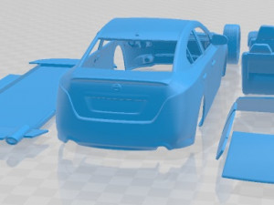 Nissan Maxima 2009 Printable Car 3Dプリントモデル